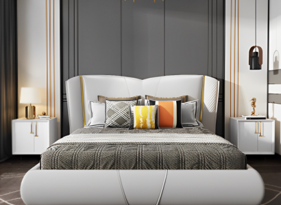 Bett Polster Design Luxus Doppel Hotel Betten Schlaf Zimmer Holz Möbel